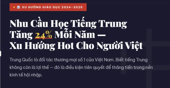 Tôi muốn học tiếng Trung để đi du lịch, trung tâm có khóa học phù hợp không?